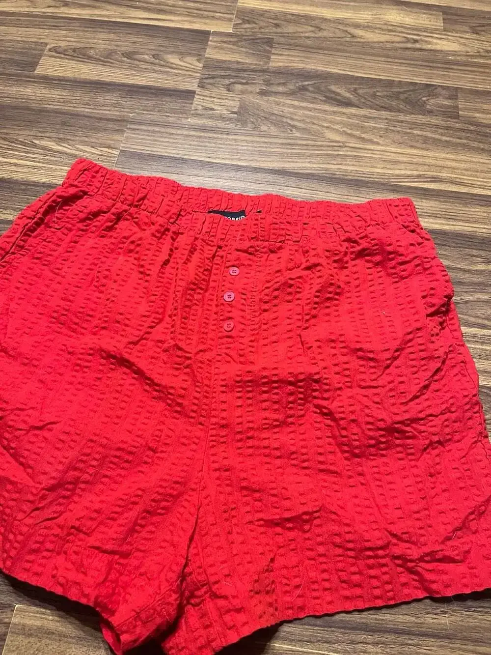 torrid red crinkled